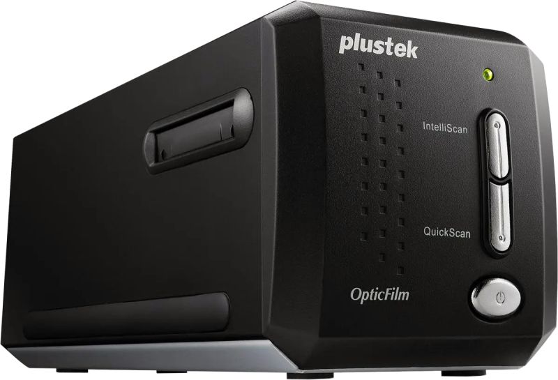 Сканер Plustek OpticFilm 8300i SE (7200dpi 48bit LED швидк. 20 сек. плівк.слайд-сканер чорний) (0317TS)