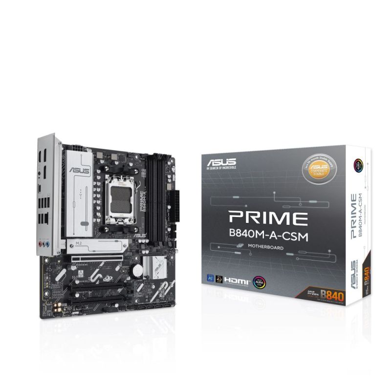 Материнська плата Asus Prime B840M-A-CSM Socket AM5 (PRIME B840M-A-CSM)