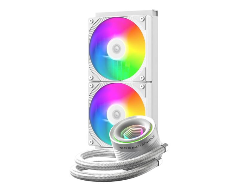 Система водяного охолодження ID-Cooling FX240 INF White (FX240 INF WHITE)