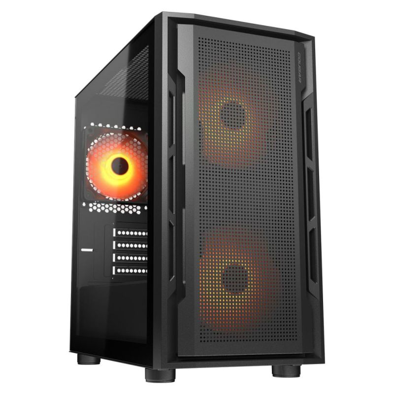 Корпус Cougar Uniface Mini RGB Black без БП (UNIFACE MINI RGB Black)