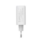 Сетевое зарядное устройство ColorWay GaN Mini 50W PD Port PPS USB (Type-C PD 30W + Type-C PD 20W) White (CW-CHS050PD-WT)