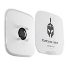 Лицьова панель Ajax Brandplate для брендування вуличної сирени StreetSiren DoubleDeck (10 шт.) Back (20380.63.WH1)