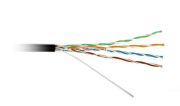 Кабель для внешний прокладки Atcom Standard FTP, 4*2*0.5мм, ССА, CAT5e, 305м (20799)
