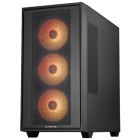 Корпус Chieftec HUNTER 3 GS-03B-OP 4x120mm A-RGB, USB-C, E-ATX, без БЖ, Black (GS-03B-OP)