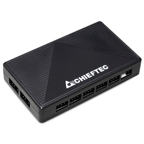 Корпус Chieftec HUNTER 3 GS-03B-OP 4x120mm A-RGB, USB-C, E-ATX, без БЖ, Black (GS-03B-OP)