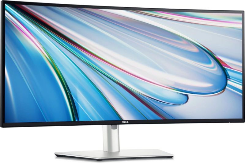 Монитор Dell 34" U3425WE IPS  Silver Curved 120Hz (210-BMDW)