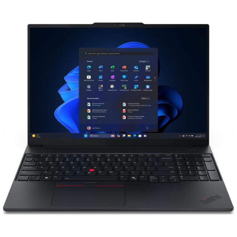 Ноутбук Lenovo ThinkPad E16 Gen 3 Black (21SUS01N00)