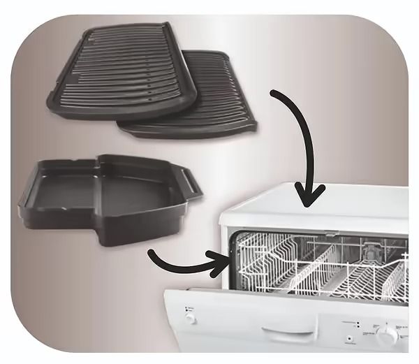 Гриль Tefal OptiGrill+ Initial (GC706D34)