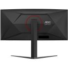 TFT 34" AOC CU34G4, WQHD, VA, вигн., 180Гц, 2хHDMI, DP, HAS, Pivot, чорно-червоний (CU34G4)