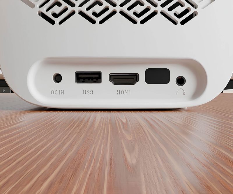 Проєктор HP CC360 LED LCD FHD 220 AL 16:9 Android15 HDMI WiFi BT білий (CC360/A31PLAA)