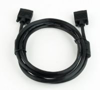 Кабель удлинитель Cablexpert VGA -VGA (M/F), HD15 с 2-мя фер. кольцами, 1.8 м, черный (CC-PPVGAX-6B)