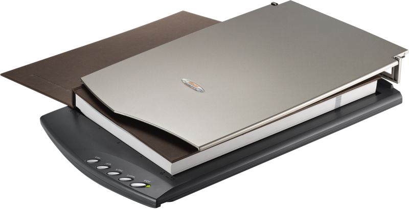 Сканер А4 Plustek OpticSlim 2610 Plus (1200x1200dpi 48bit LED 4стор/хв планшетний сірий) (0304TS)