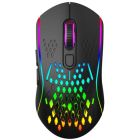 Мишка XTRIKE ME GW-611, ігрова бездротова 8000dpi., 7кн., RGB, чорна (GW-611)