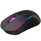 Мишка XTRIKE ME GW-611, ігрова бездротова 8000dpi., 7кн., RGB, чорна (GW-611)