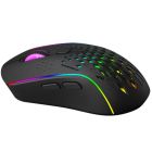 Мишка XTRIKE ME GW-611, ігрова бездротова 8000dpi., 7кн., RGB, чорна (GW-611)