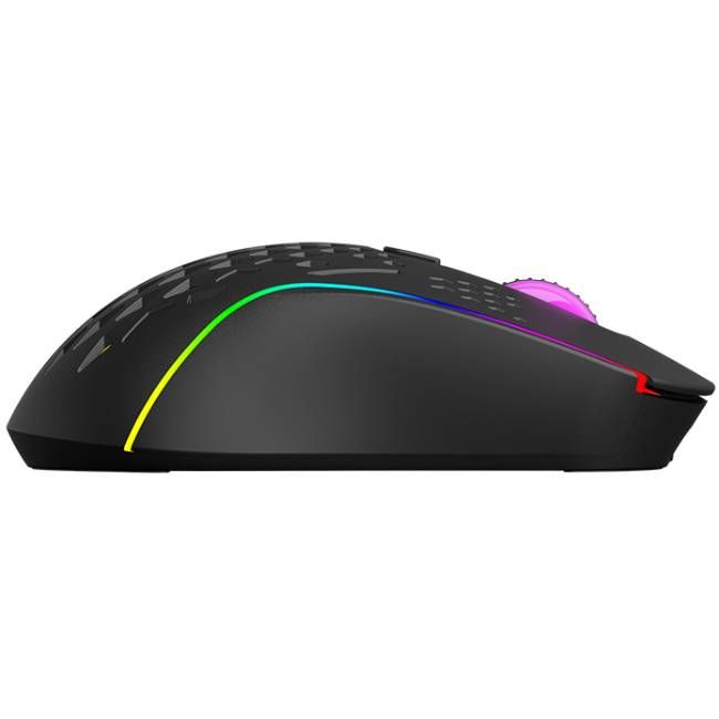 Мишка XTRIKE ME GW-611, ігрова бездротова 8000dpi., 7кн., RGB, чорна (GW-611)
