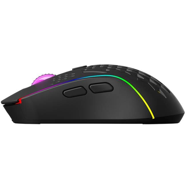 Мишка XTRIKE ME GW-611, ігрова бездротова 8000dpi., 7кн., RGB, чорна (GW-611)