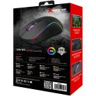 Мишка XTRIKE ME GW-611, ігрова бездротова 8000dpi., 7кн., RGB, чорна (GW-611)