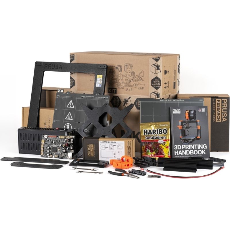 Принтер 3D Prusa MK4S Bundle KIT (FDM 1.75mm 250x210x220mm USB корпус чорний) DIY kit (PR-2313)