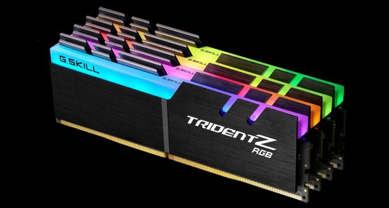 Модуль памяти DDR4 2x16GB/3200 G.Skill Trident Z RGB (F4-3200C16D-32GTZR)