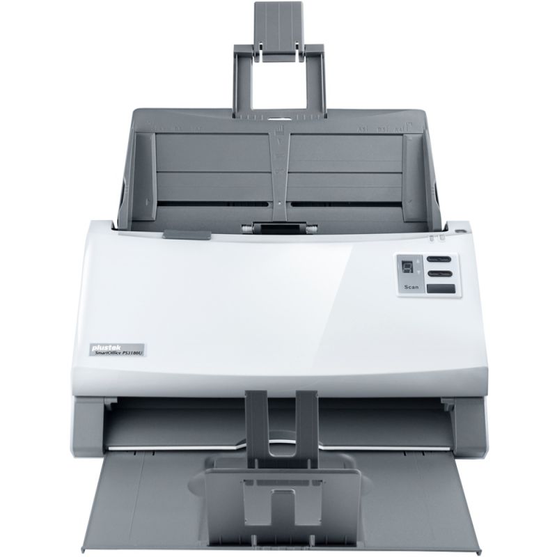 Сканер А4 Plustek SmartOffice PS3180U (600dpi 48bit LED DADF 80стор/хв протяжний потоковий) (284TS)