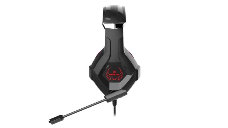 Гарнитура REAL-EL GDX-7575 Black/Red (EL124100042)