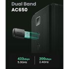Адаптер WiFi AC650 11ac Dual-Band USB 2.0 (CM448) Ugreen (20204)