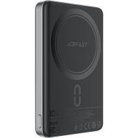УМБ Acefast Magnetic Wireless 10000mAh 20W PD,QC 3.0, QI 15W M12 Black (6974316283393)