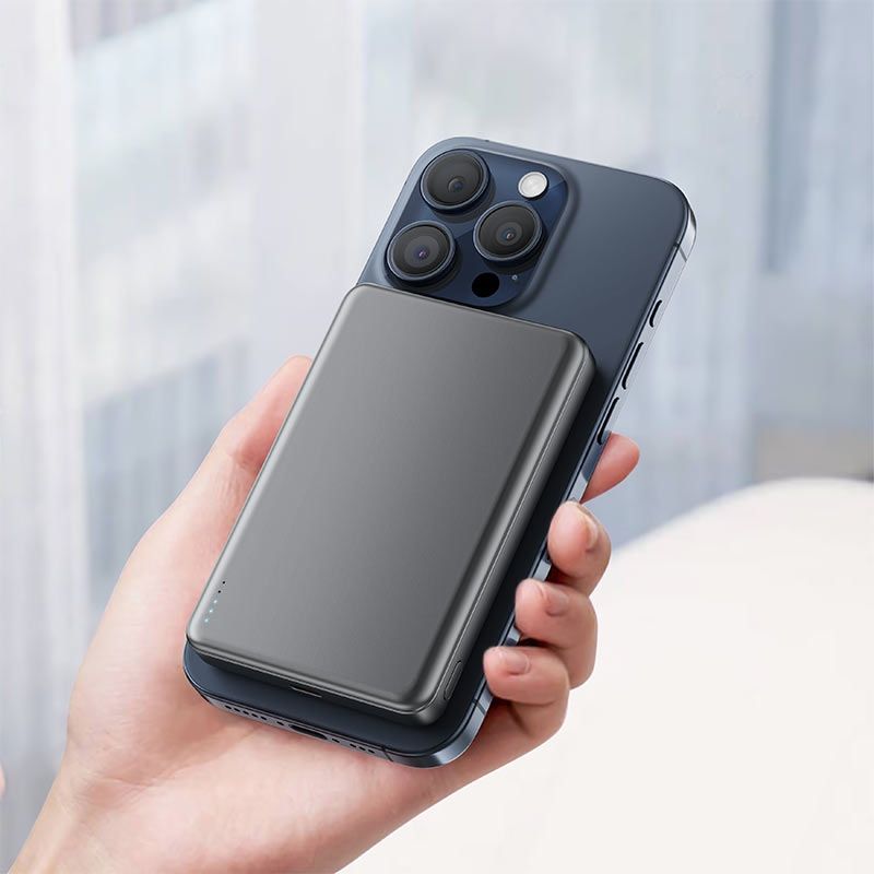 УМБ Acefast Magnetic Wireless 10000mAh 20W PD,QC 3.0, QI 15W M12 Black (6974316283393)
