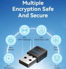 Адаптер WiFi Vention 2.4GHz/5GHz 150/433 Мбіт/с, USB (KDSB0)