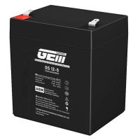 Акумуляторна батарея GEM Battery 12V-5.0Ah, AGM, F1/F2, (GS 12-5) (GS 12-5)