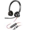 Гарнітура Poly BlackWire C3320 M USB-С + USB-C/A Adapter HS Stereo (8X220AA)