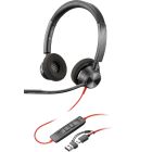 Гарнітура Poly BlackWire C3320 M USB-С + USB-C/A Adapter HS Stereo (8X220AA)