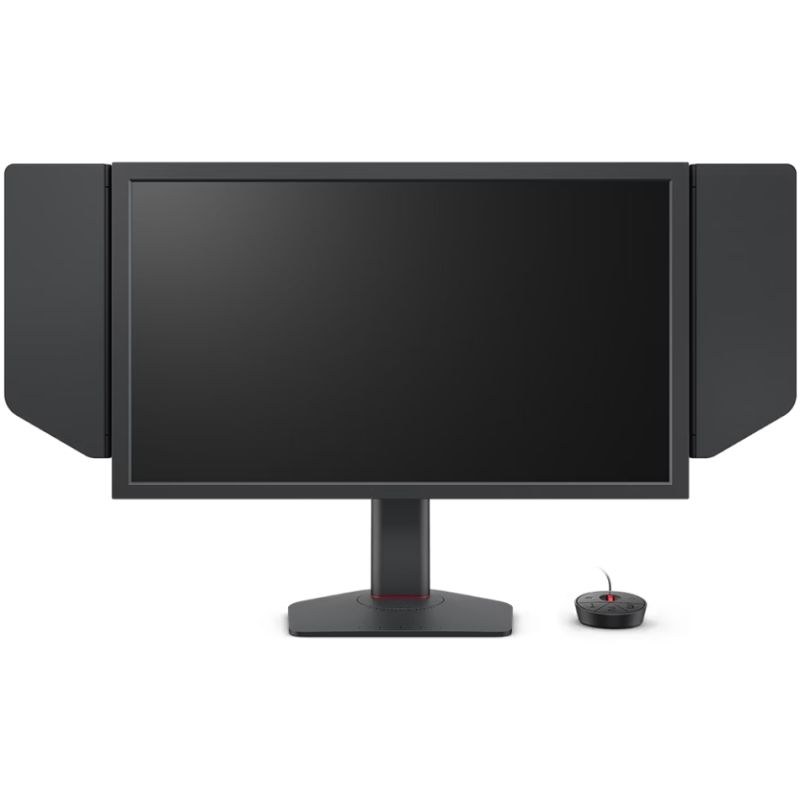 TFT 24.1" BenQ ZOWIE XL2586X+, 600Гц, HDMI 2.1 x3, DP 1.4, DyAc 2, HAS, темно-сірий (9H.LN8LB.QBE)
