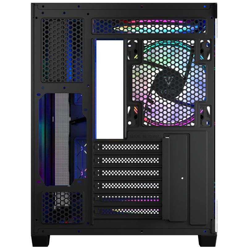 Корпус Modecom VOLCANO PANORAMA APEX ARGB 7F MIDI GREY без БЖ ATX (AT-PANORAMA-7F-ARGB-10-00)