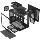 Корпус Modecom VOLCANO PANORAMA APEX ARGB 7F MIDI GREY без БЖ ATX (AT-PANORAMA-7F-ARGB-10-00)