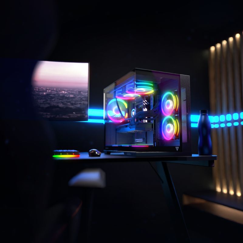 Корпус Modecom VOLCANO PANORAMA APEX ARGB 7F MIDI GREY без БЖ ATX (AT-PANORAMA-7F-ARGB-10-00)