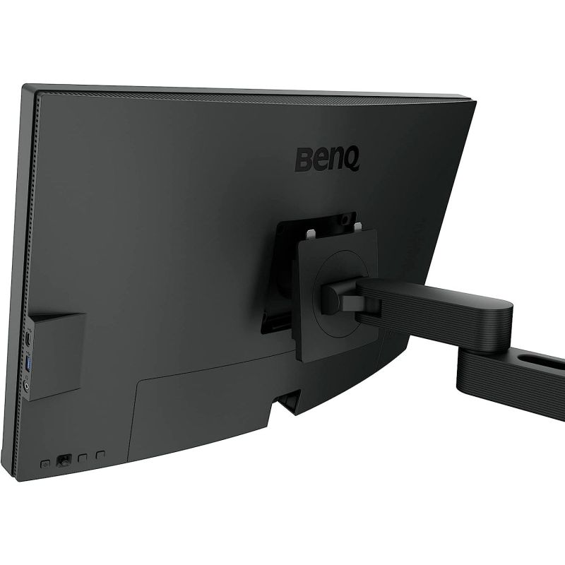 TFT 27" BenQ PD2705UA, IPS, 4K UHD, 99% sRGB, HDMI, DP, USB-C, USB-hub, HAS, колонки, темно-сірий (9H.LKDLA.TPE)