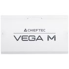 БЖ 850W Chieftec VEGA M PPG-850-CW ATX 3.1 135mm, 80+ Gold, Fully modular, WHITE, Retail (PPG-850-CW)