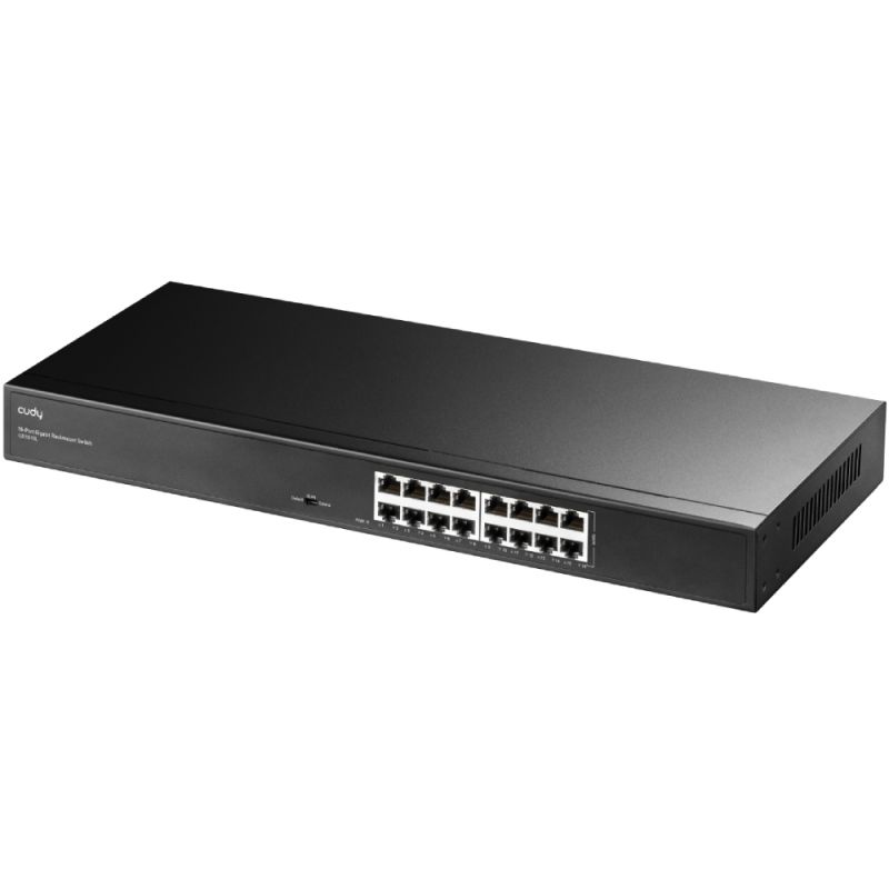 Комутатор Cudy , 16 портовий Gigabit Metal Switch, 19" RM (GS1016L)