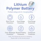 УМБ Vention 5000mAh 20W PD, USB-C In/Out, Lightning In/Out, with cable, Gradient Yellow (FHWY0)