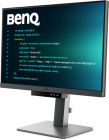TFT 24.1" BenQ RD240Q, WQXGA, 16:10, HDMI, DP, USB-C, HAS, Pivot, колонки, темно-сірий (9H.LLXLA.TBE)