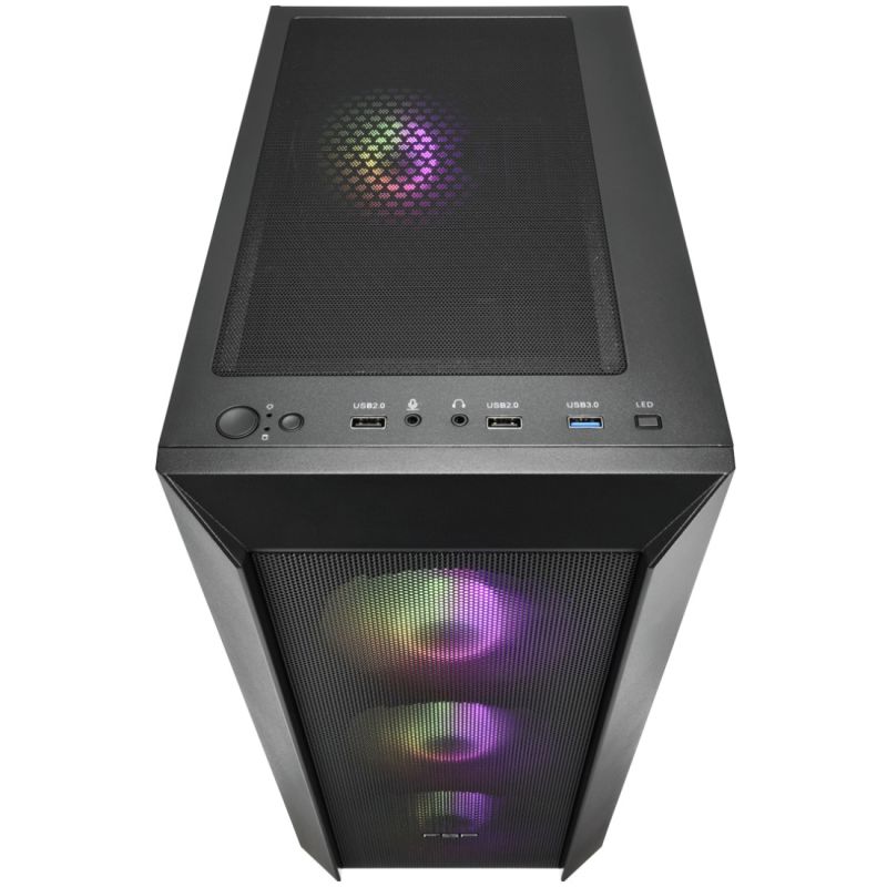 Корпус FSP CMT218AB без БЖ ATX Black (CMT218AB)