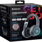 Гарнітура Defender FreeMotion B571, Bluetooth+3,5мм, LED, Gray (63571)