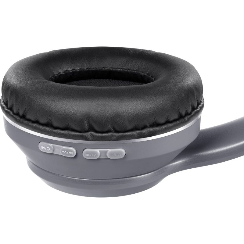 Гарнітура Defender FreeMotion B571, Bluetooth+3,5мм, LED, Gray (63571)