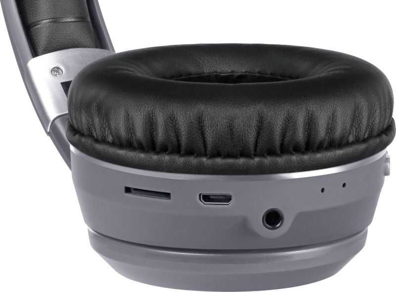 Гарнітура Defender FreeMotion B571, Bluetooth+3,5мм, LED, Gray (63571)
