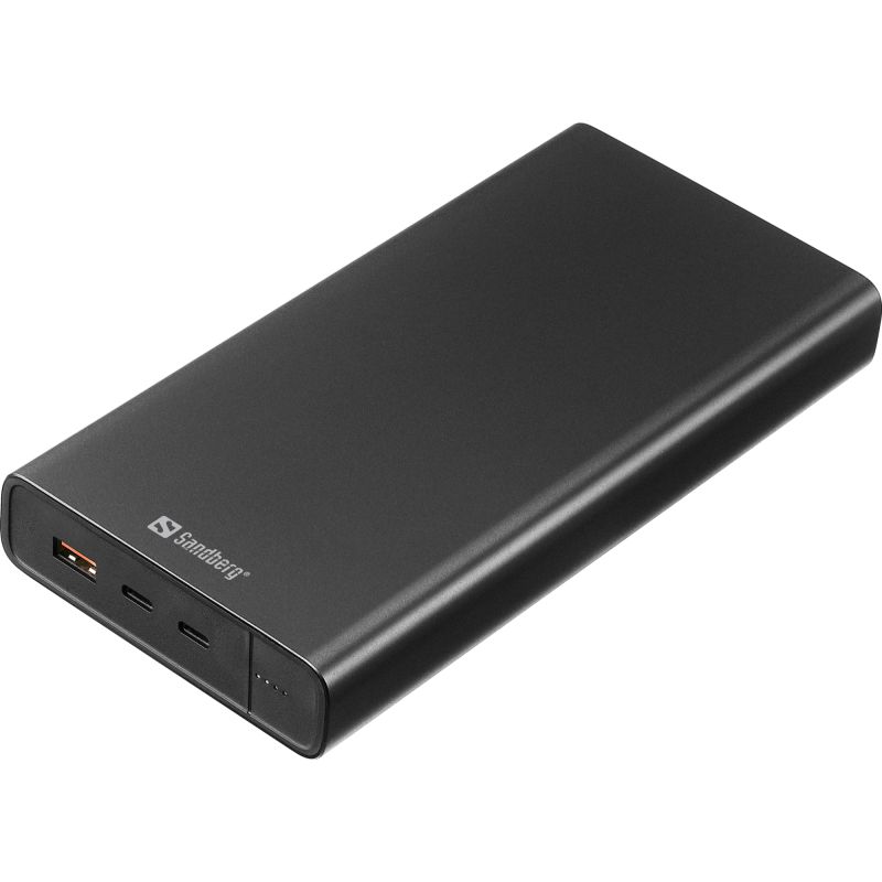 УМБ Sandberg 40000mAh 127W 20В/5А,PD, PowerThru, USB-A,2хUSB-С Black (420-63)