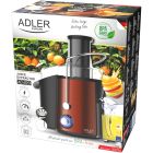 Соковитискач Adler AD 4129 copper 1000Вт/ контейнер для соку-1л/ контейнер для м'якот-2л/і мідний (AD4129)