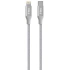 Кабель Ttec AlumiCable USB Type-C - Lightning (M/M), 1.5 м, Silver (2DK41G)
