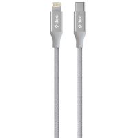 Кабель Ttec AlumiCable USB Type-C - Lightning (M/M), 1.5 м, Silver (2DK41G)